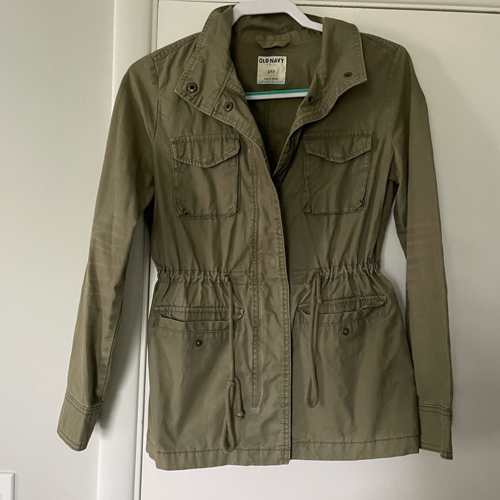 Old Navy Utility Jacket in Olive